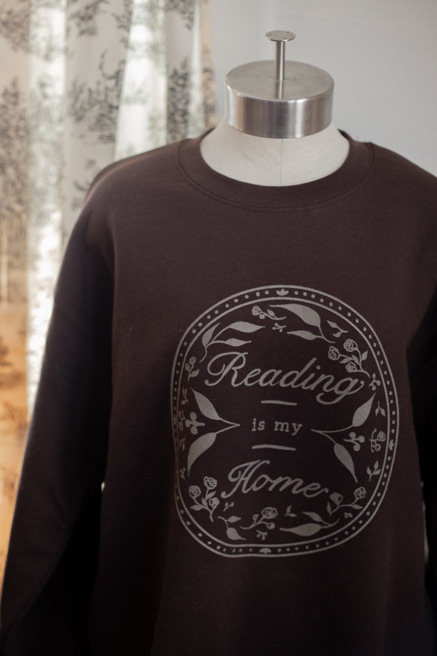 Reading is my Home Crewneck Sweatshirt