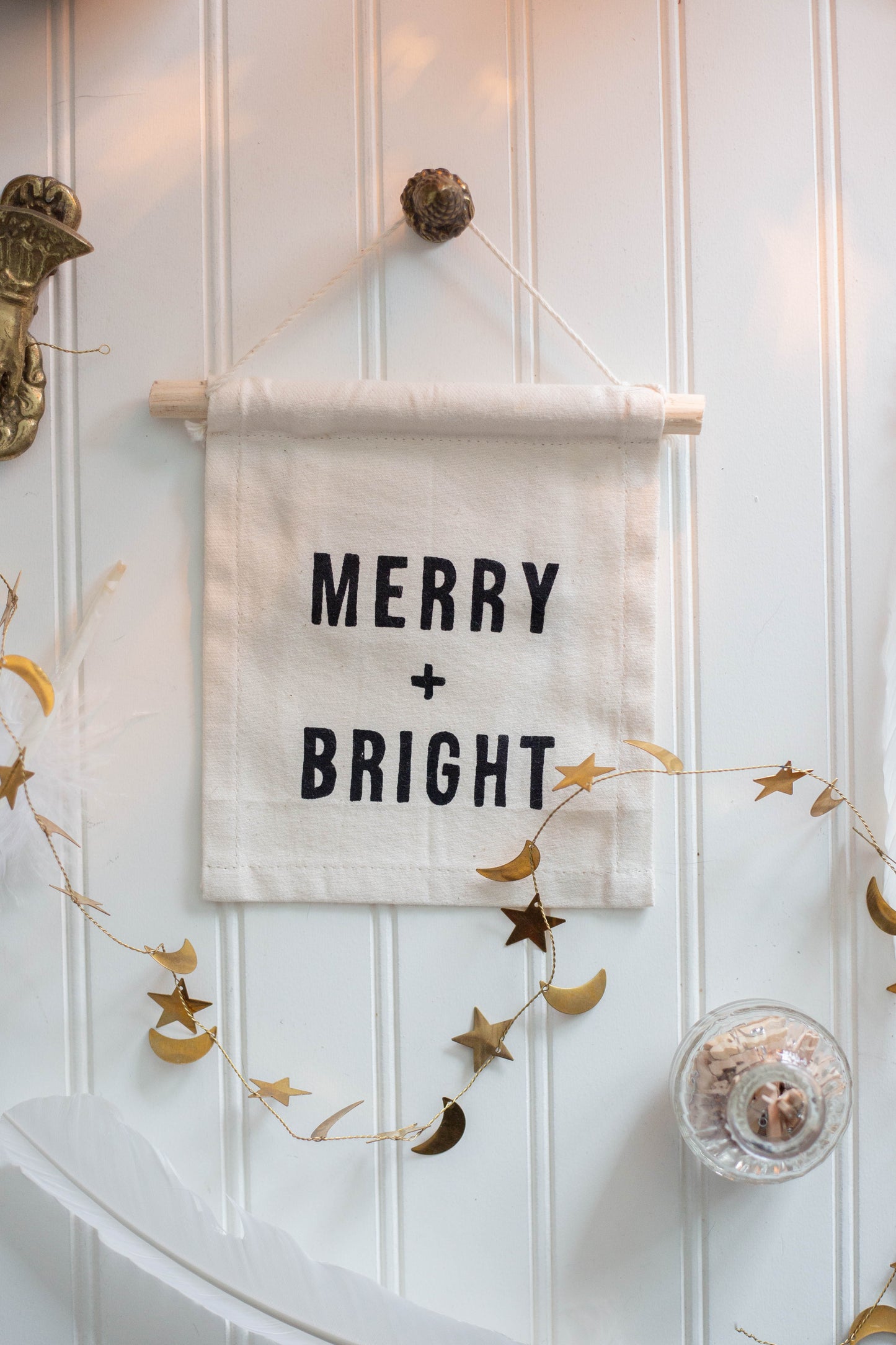 Merry + Bright Sign