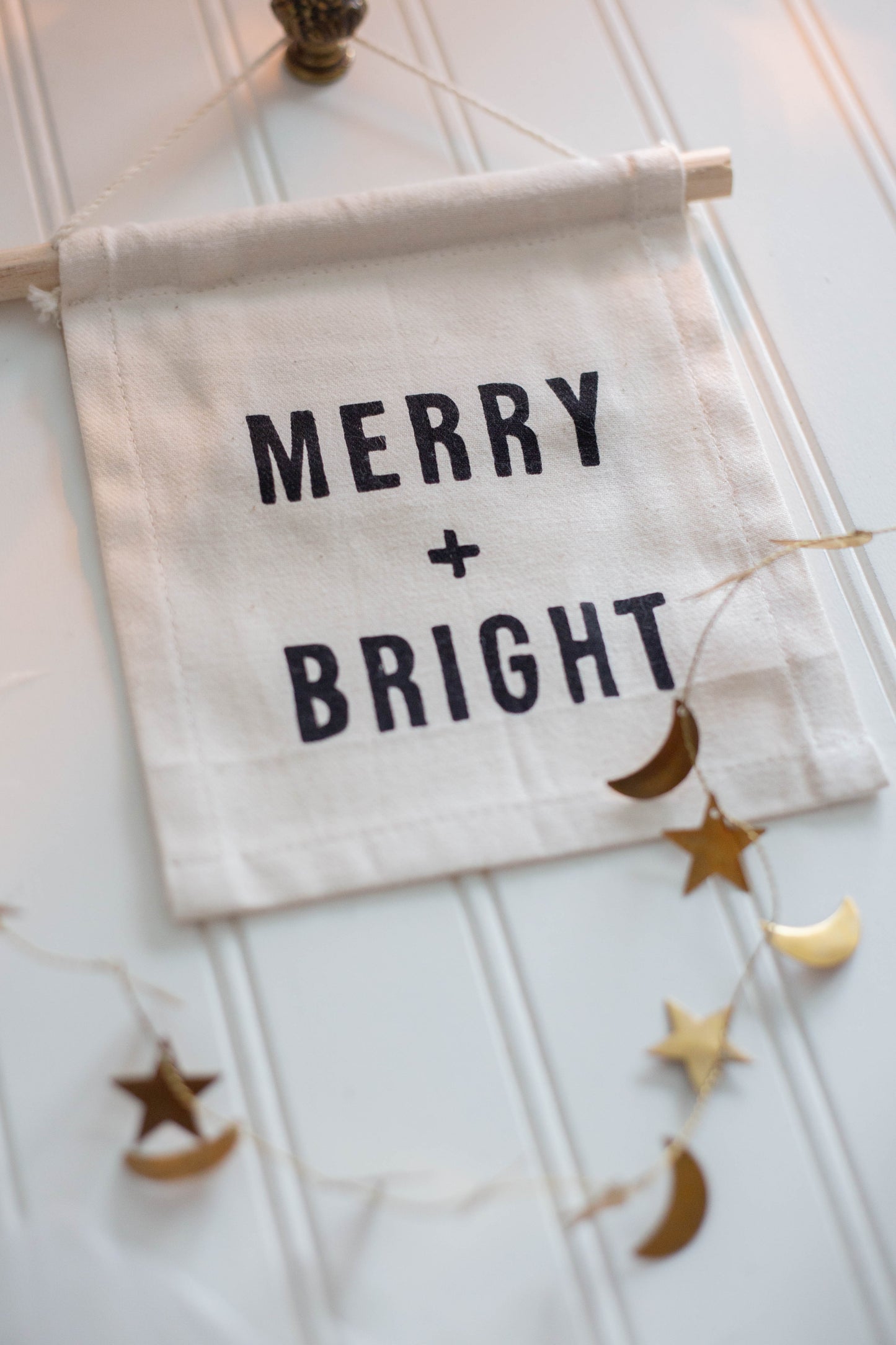 Merry + Bright Sign