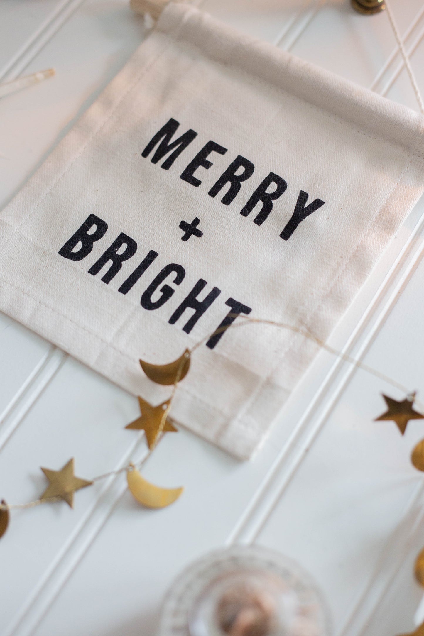 Merry + Bright Sign