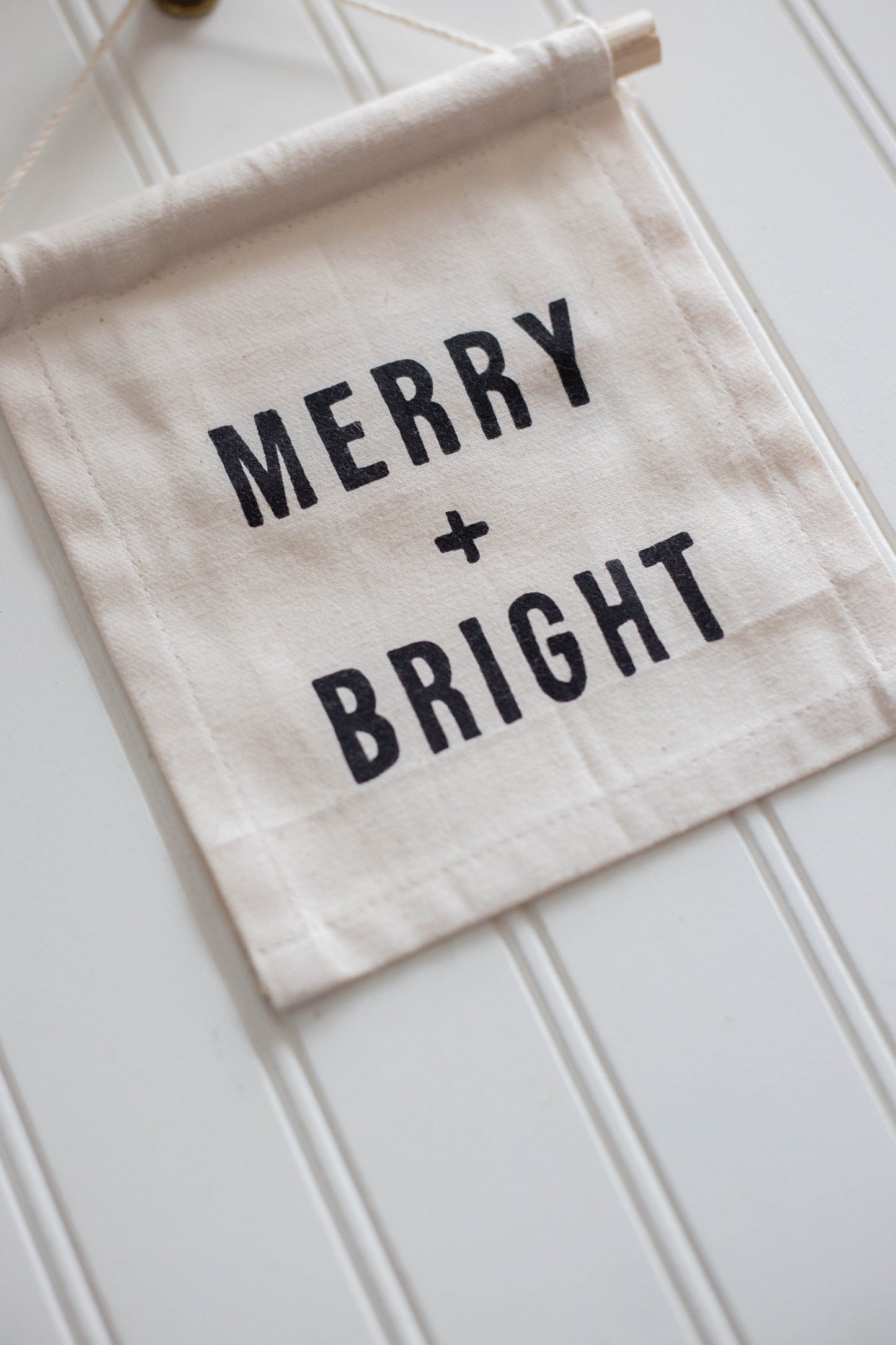 Merry + Bright Sign