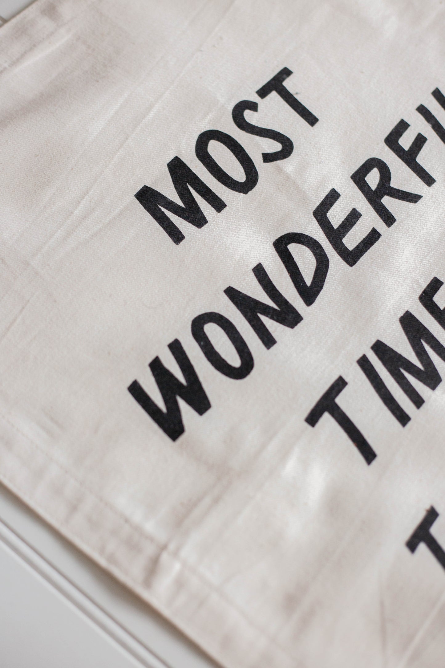 Most Wonderful Time Banner