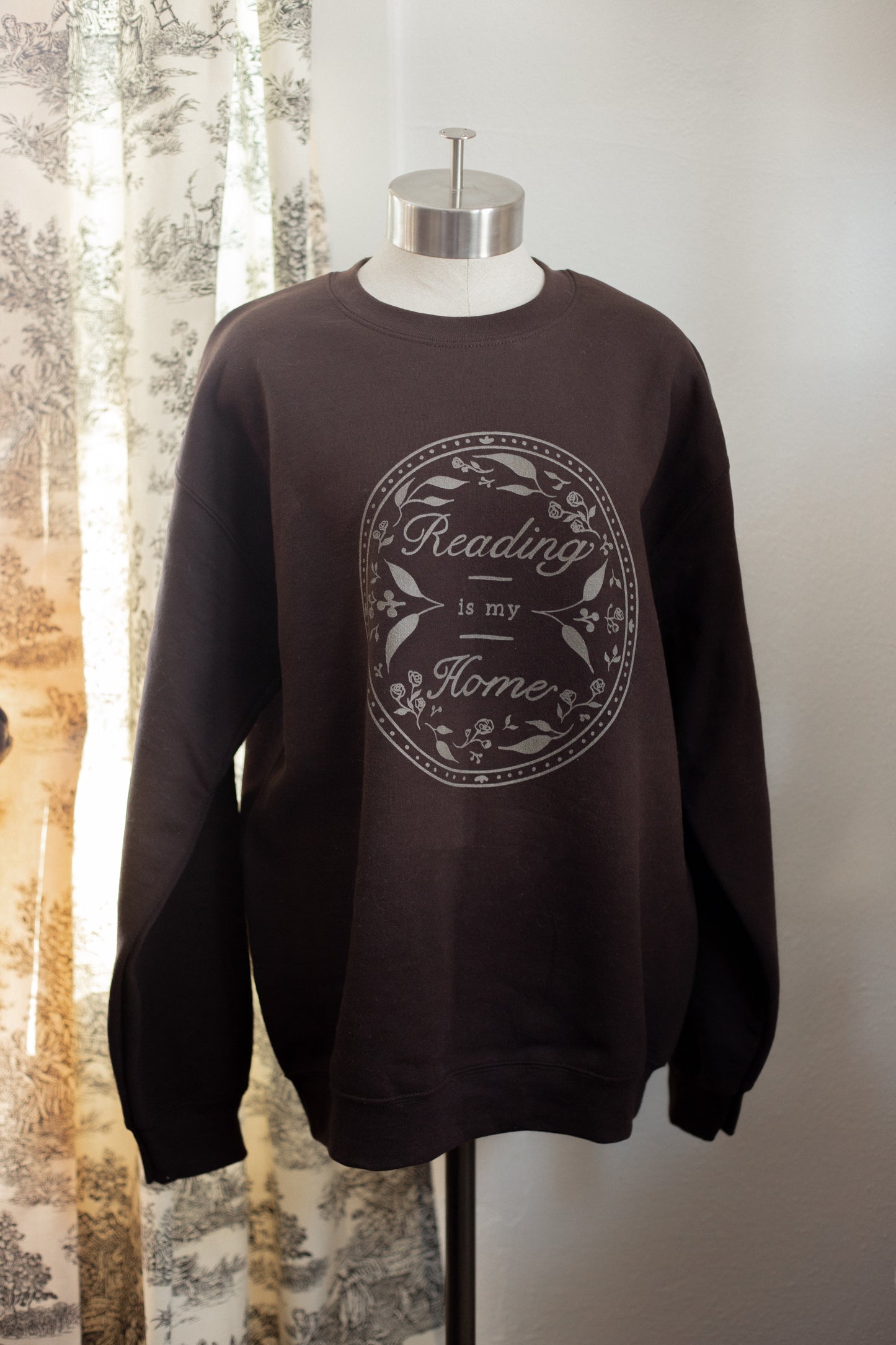Reading is my Home Crewneck Sweatshirt