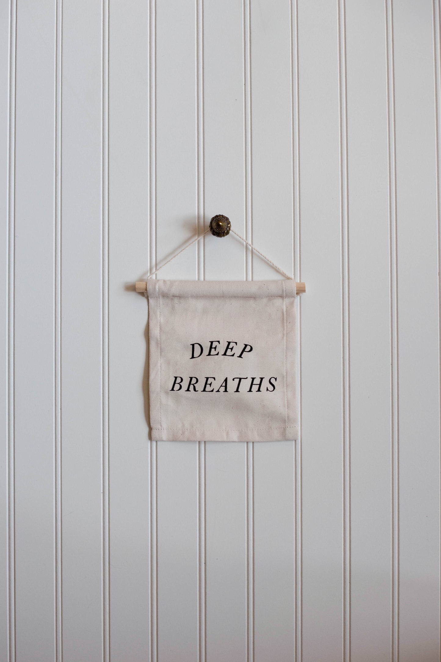 Deep Breaths Sign