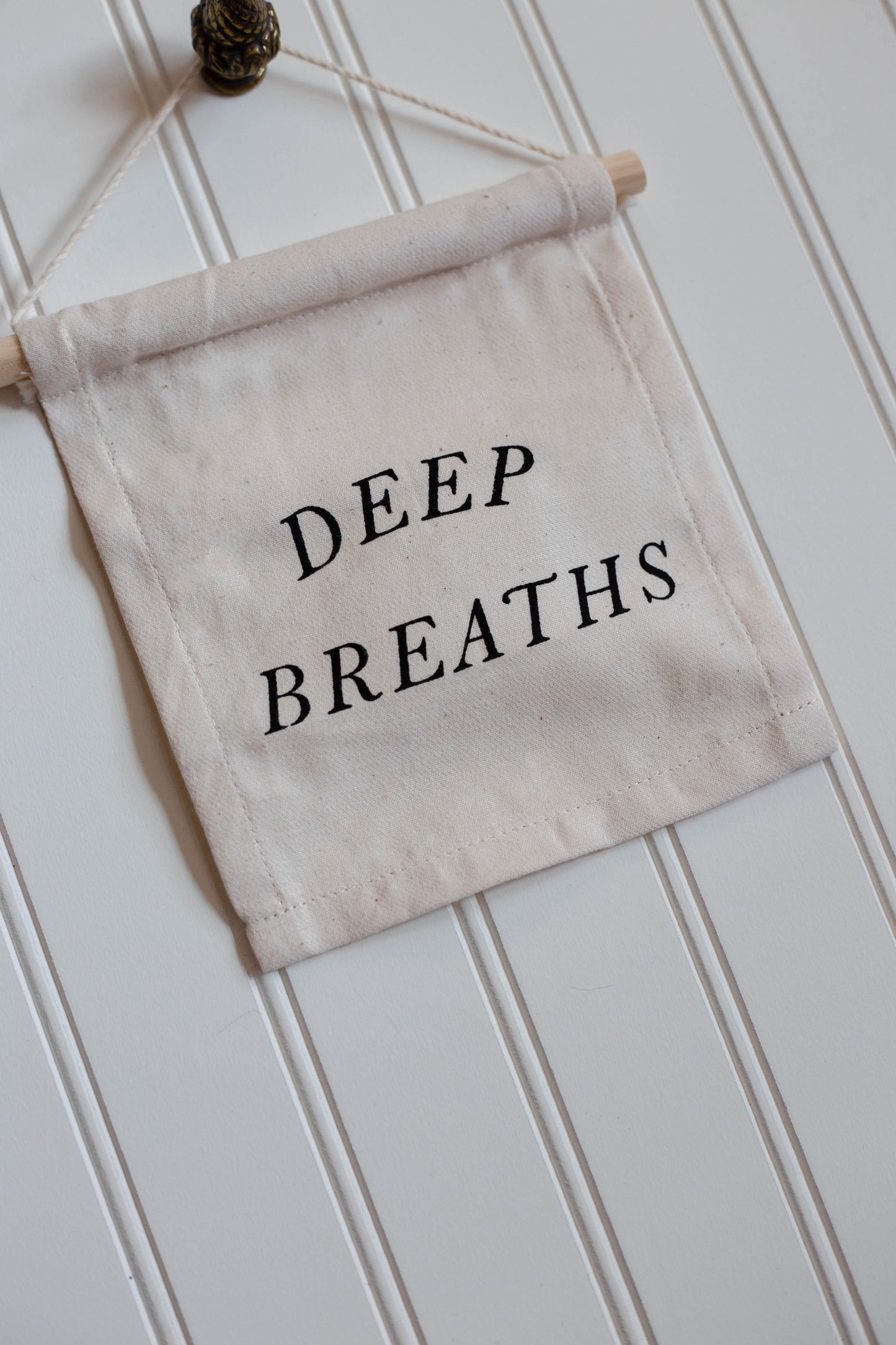 Deep Breaths Sign