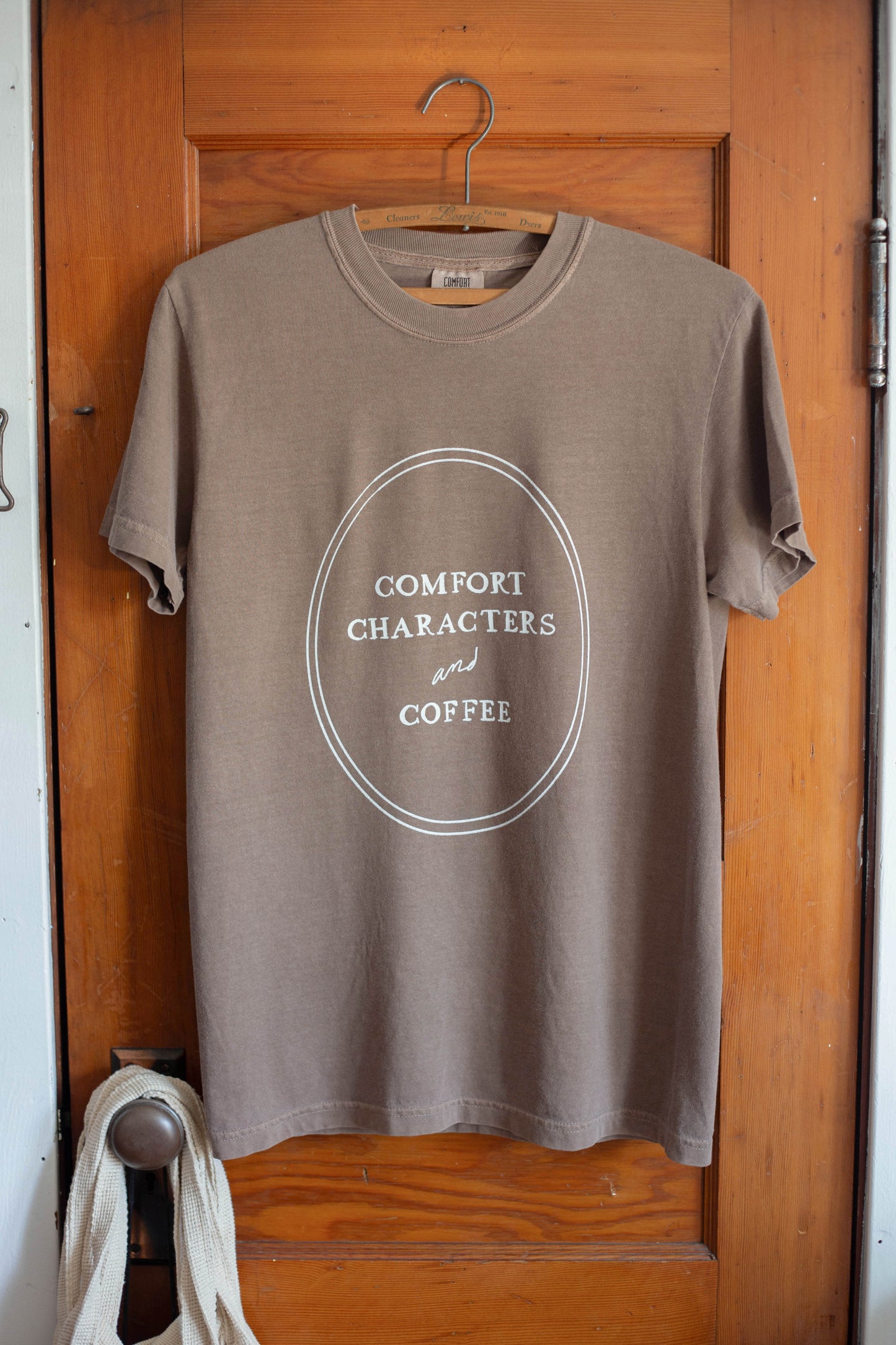 Comfort Characters and Coffee Tee - MADE TO ORDER