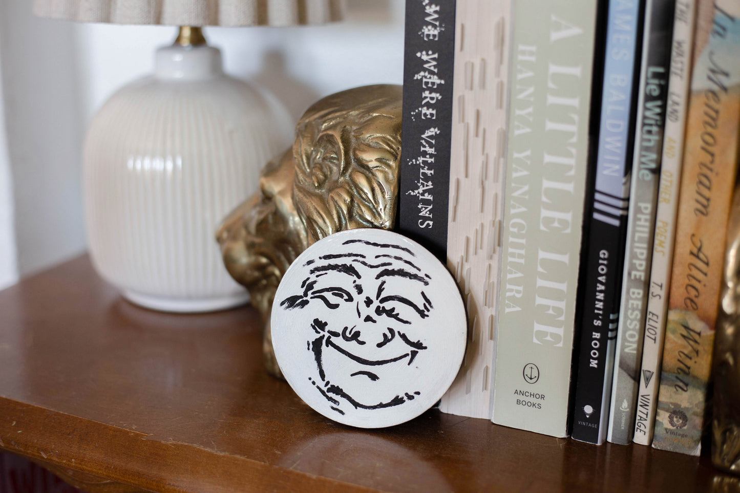 Mini Moon Bookshelf Buddy