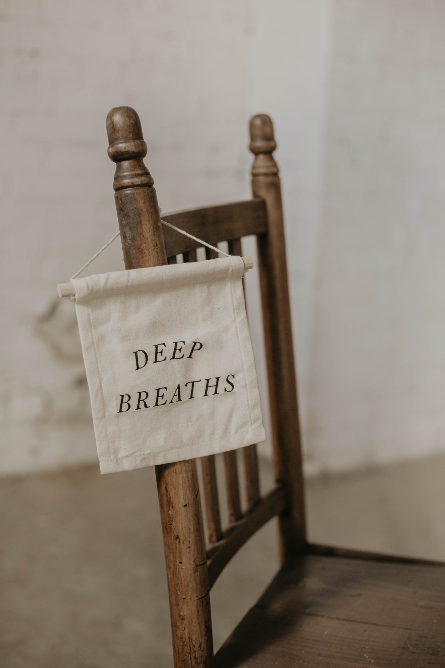 Deep Breaths Sign