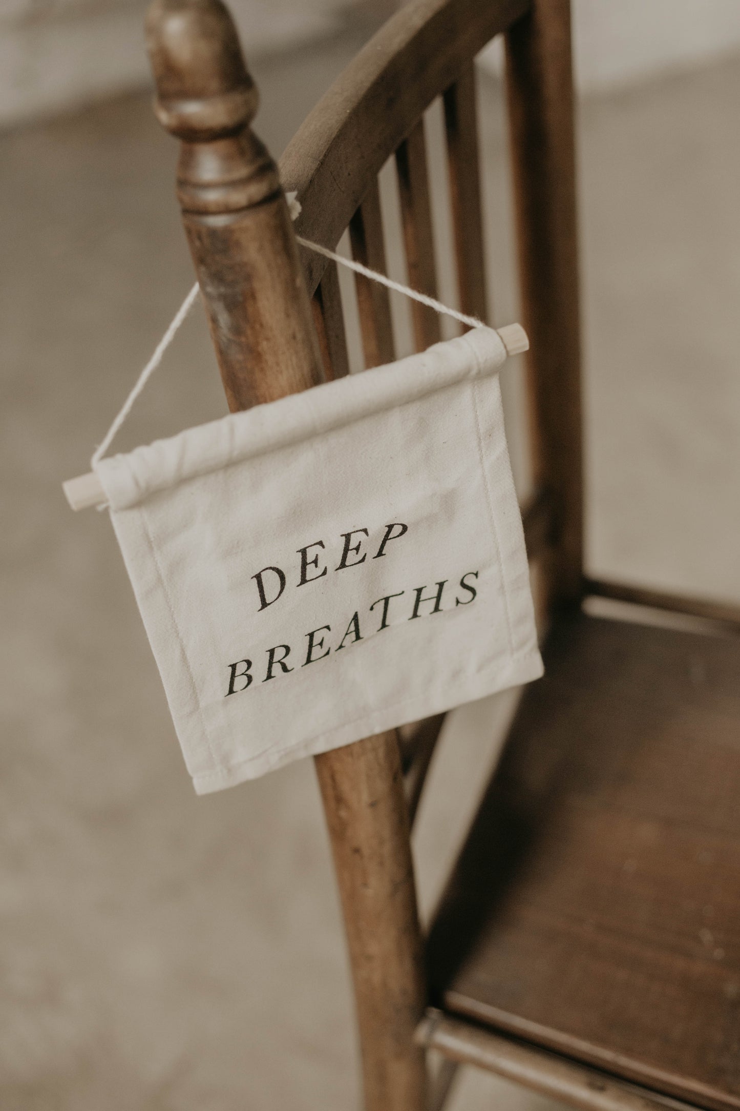 Deep Breaths Sign